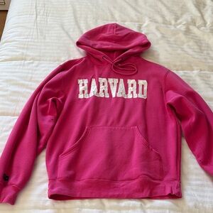 Harvard Pink Hoodie
